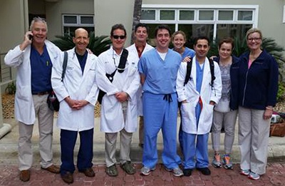 Dr. Berkowitz went to the Dominican Republic