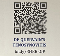 De Quervain's Tenosynovitis QR Code