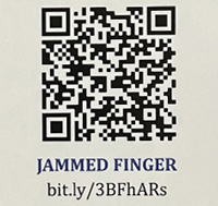 Jammed Finger QR Code